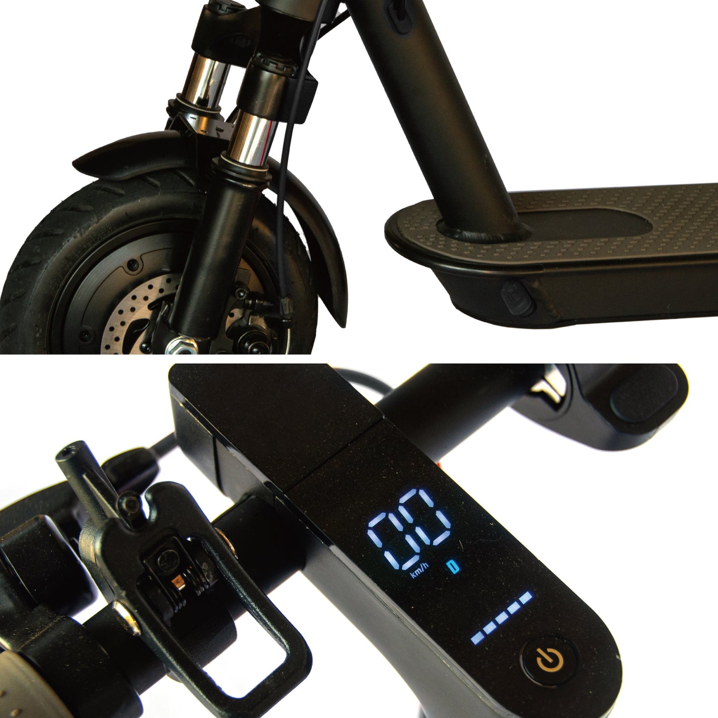 RICHBIT ES1 Pro★特定小型原動機付自転車モデル【ブラック】電動キックボード 公道/歩道走行可能 20km/h以下