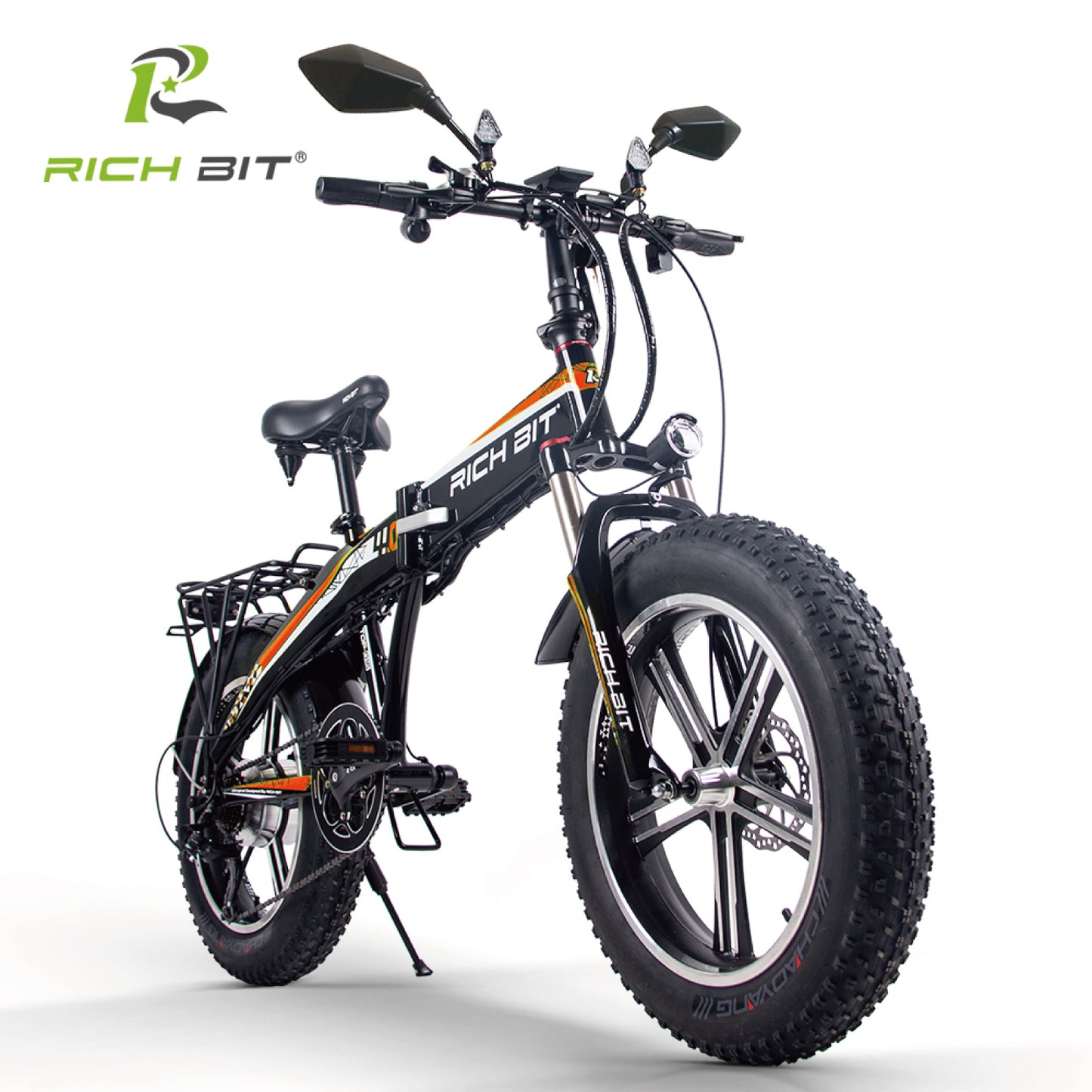 電動バイク ペダル付き RICH BIT TOP016 原付 免許で 公道可 電動バイク 電動自転車 自転車 の3WAY 折りたたみ できる フル電動 ナンバー 取得可能