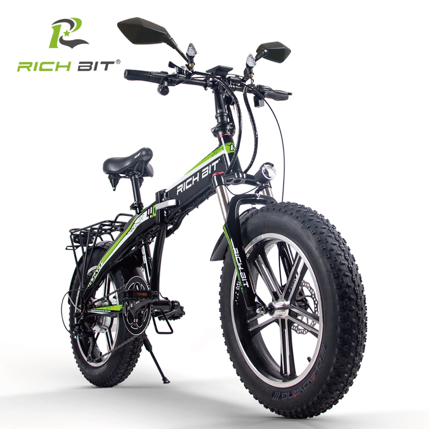 電動バイク ペダル付き RICH BIT TOP016 原付 免許で 公道可 電動バイク 電動自転車 自転車 の3WAY 折りたたみ できる フル電動 ナンバー 取得可能