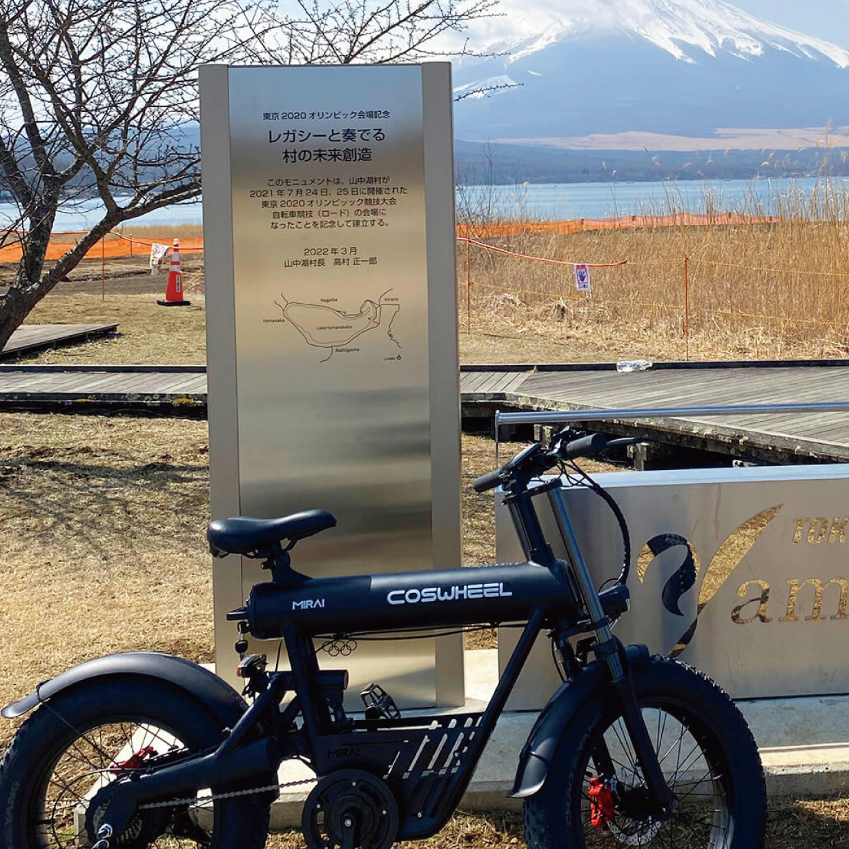 電動アシスト自転車 COSWHEEL MIRAI SPORTY 20インチ ファットタイヤ 通勤 通学 道路交通法の基準に適合