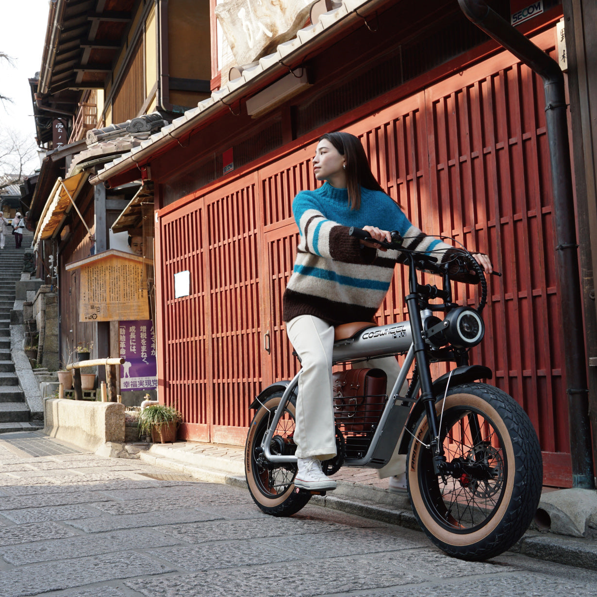 電動アシスト自転車 COSWHEEL MIRAI GT 20インチ ファットタイヤ 通勤 通学