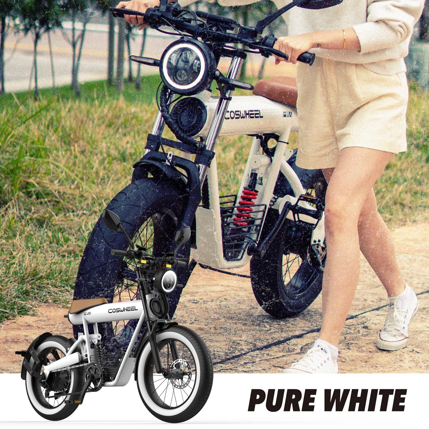 電動バイク NEW COSWHEEL MIRAI S