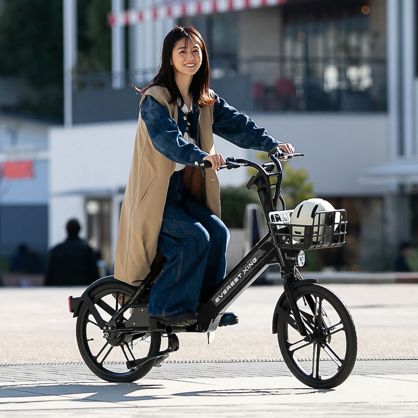 EVEREST XING CITY｜特定小型原動機付自転車 数量限定リアキャリア付き