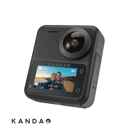Kandao QooCam3 / 360度 アクションカメラ クーカム3 5.7K 7200万画素 360度パノラマ撮影 360度パノラマ映像