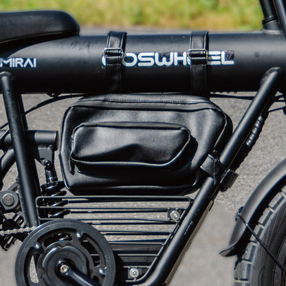 COSWHEEL 電動バイク / 電動アシスト自転車 フレームバッグ ブラック Lite