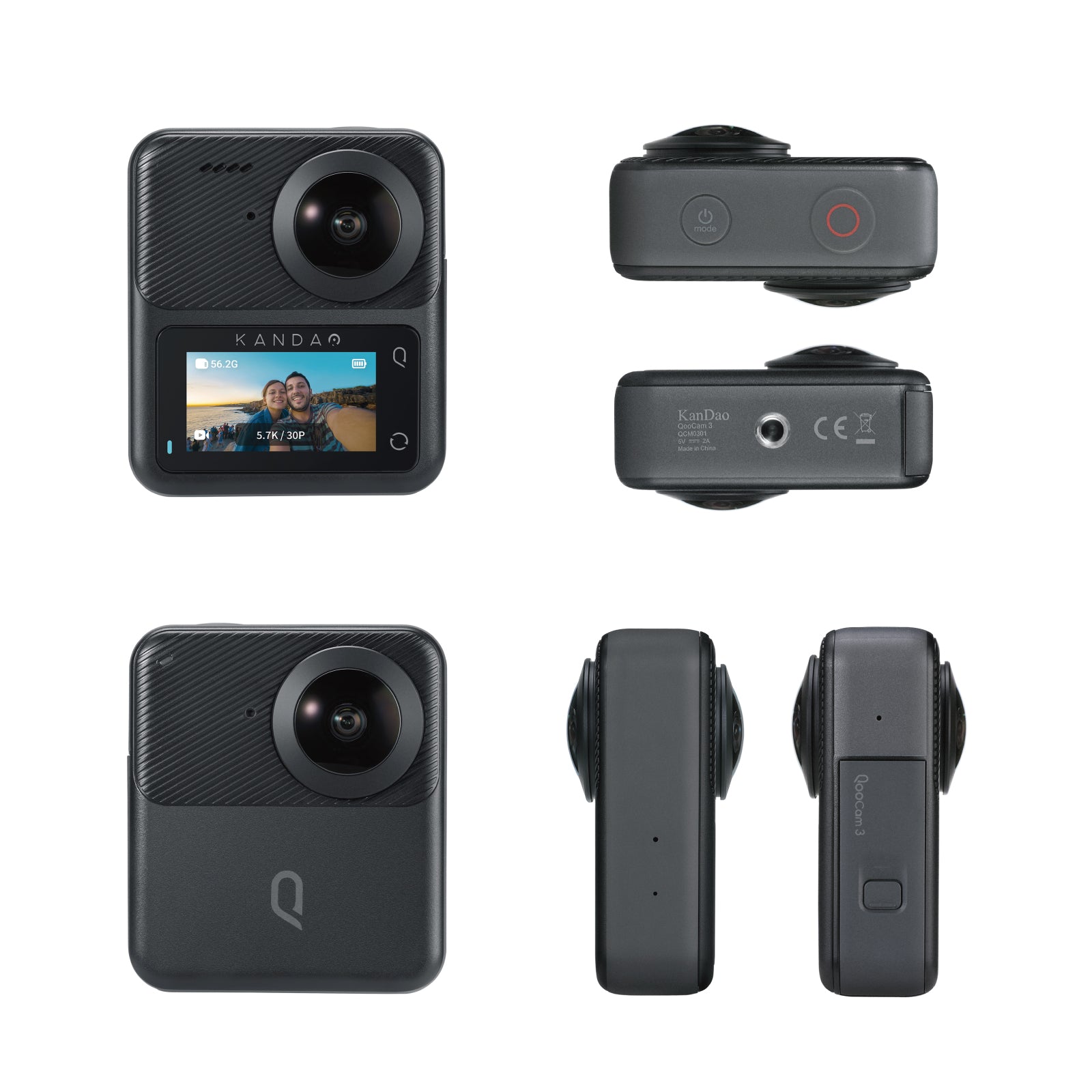 Kandao QooCam3 / 360度 アクションカメラ クーカム3 5.7K 7200 Kandao QooCam3 / 360度 アクションカメラ クーカム3 5.7K 7200