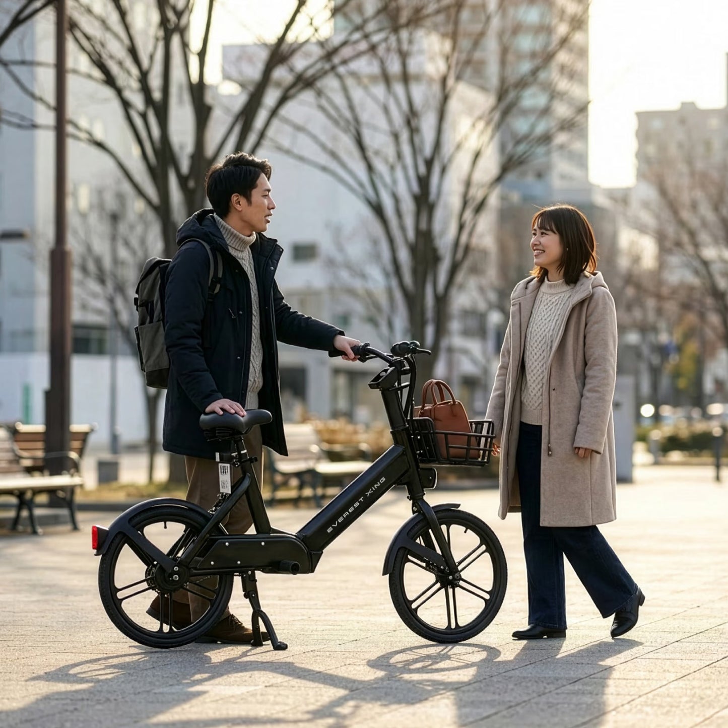EVEREST XING CITY｜特定小型原動機付自転車 数量限定リアキャリア付き