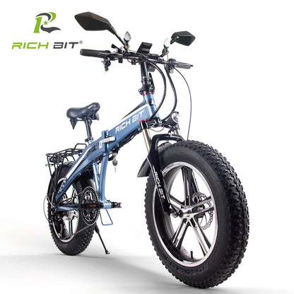 電動バイク ペダル付き RICH BIT TOP016 原付 免許で 公道可 電動バイク 電動自転車 自転車 の3WAY 折りたたみ できる フル電動 ナンバー 取得可能