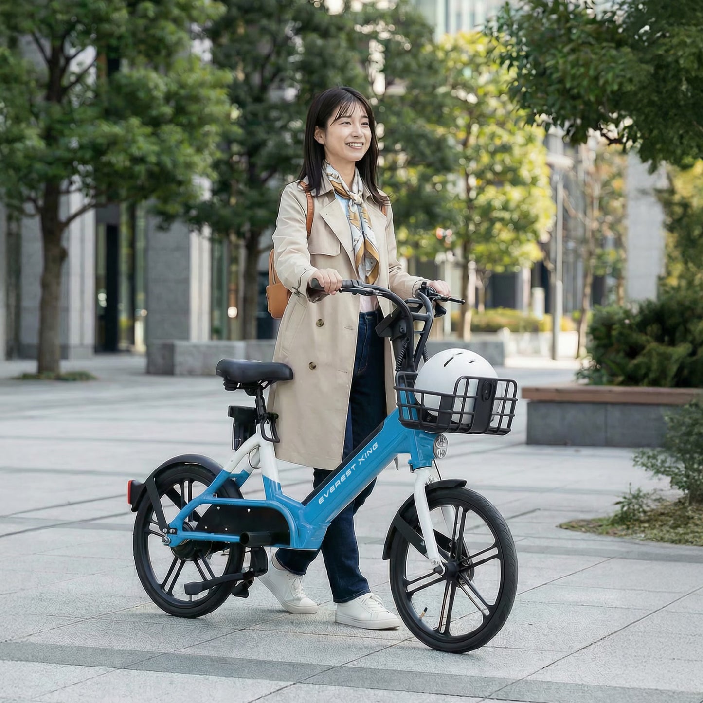 EVEREST XING CITY｜特定小型原動機付自転車 数量限定リアキャリア付き