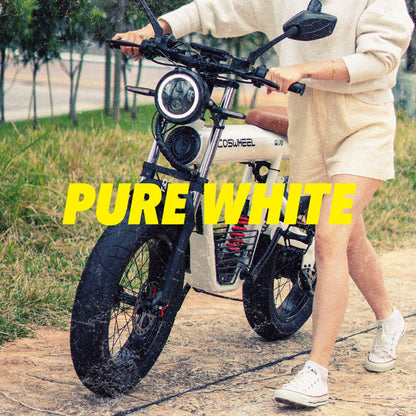 電動バイク COSWHEEL MIRAI S 500w 原付一種モデル / 公道走行可 / フル電動自転車 電動アシスト 自転車 3WAYバイク