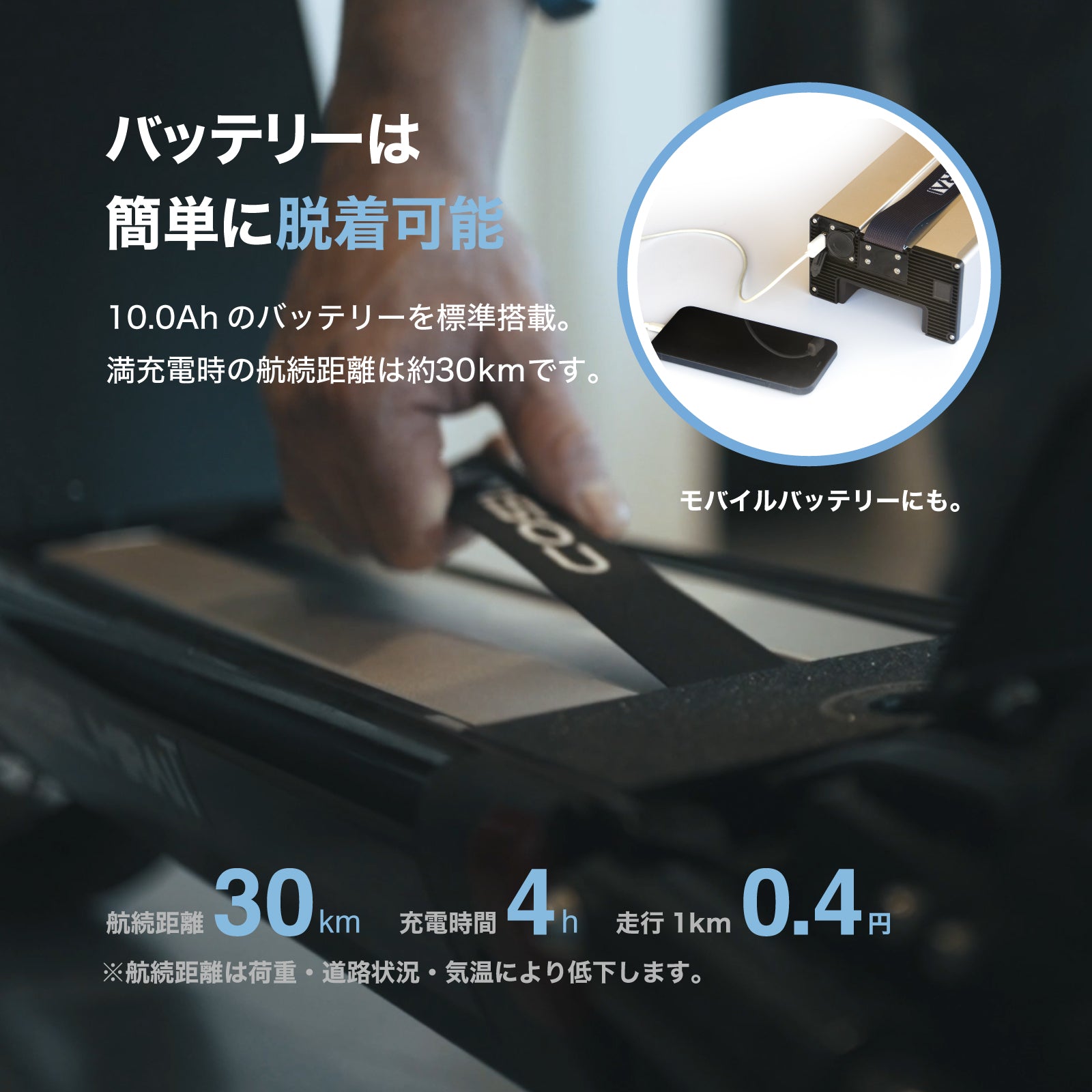 特定小型原付モデル COSWHEEL MIRAI T Lite [グリーン：通常