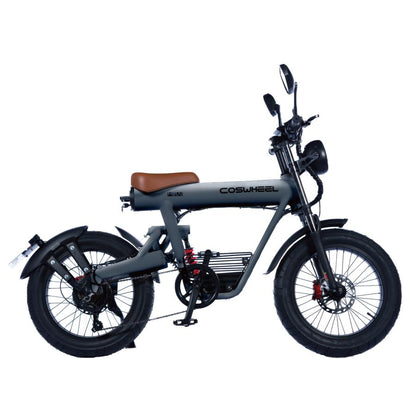 電動バイク COSWHEEL MIRAI 1,000w 原付二種モデル / 公道走行可能 / フル電動自転車 電動アシスト 自転車 3WAYバイク